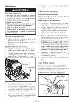 Предварительный просмотр 44 страницы Maruyama B230L Owner'S/Operator'S Manual