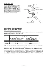 Preview for 6 page of Maruyama BC230 Owner'S/Operator'S Manual