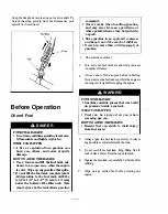 Предварительный просмотр 14 страницы Maruyama BC2300 Owner'S/Operator'S Manual