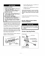 Предварительный просмотр 18 страницы Maruyama BC2300 Owner'S/Operator'S Manual