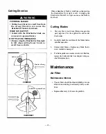 Предварительный просмотр 22 страницы Maruyama BC2300 Owner'S/Operator'S Manual