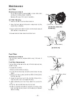 Preview for 21 page of Maruyama BC2301RS Owner'S/Operator'S Manual