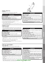 Preview for 15 page of Maruyama BC421H-RS Owner'S/Operator'S Manual