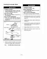 Предварительный просмотр 13 страницы Maruyama BCGX 22 Owner'S/Operator'S Manual