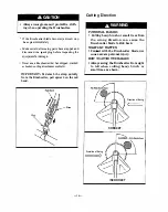 Предварительный просмотр 19 страницы Maruyama BCGX 22 Owner'S/Operator'S Manual