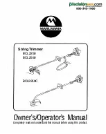 Предварительный просмотр 1 страницы Maruyama BCL2250 Owner'S/Operator'S Manual