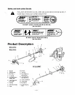 Предварительный просмотр 9 страницы Maruyama BCL2250 Owner'S/Operator'S Manual