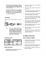 Предварительный просмотр 15 страницы Maruyama BCL2250 Owner'S/Operator'S Manual