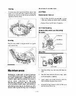 Предварительный просмотр 19 страницы Maruyama BCL2250 Owner'S/Operator'S Manual