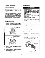 Предварительный просмотр 21 страницы Maruyama BCL2250 Owner'S/Operator'S Manual