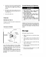 Предварительный просмотр 22 страницы Maruyama BCL2250 Owner'S/Operator'S Manual