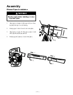 Предварительный просмотр 13 страницы Maruyama BL3100 Operator'S Manual