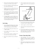 Предварительный просмотр 8 страницы Maruyama BST23 Assembly, Parts And Operator'S Manual