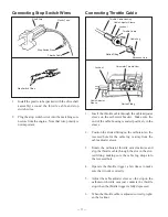 Предварительный просмотр 12 страницы Maruyama BST23 Assembly, Parts And Operator'S Manual