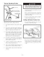 Предварительный просмотр 19 страницы Maruyama BST23 Assembly, Parts And Operator'S Manual