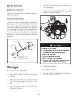 Предварительный просмотр 25 страницы Maruyama BST23 Assembly, Parts And Operator'S Manual