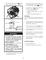 Preview for 19 page of Maruyama E23 Owner'S/Operator'S Manual