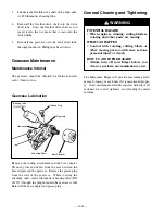 Preview for 26 page of Maruyama E23 Owner'S/Operator'S Manual