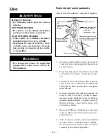 Preview for 49 page of Maruyama E23 Owner'S/Operator'S Manual