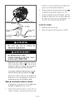 Preview for 78 page of Maruyama E23 Owner'S/Operator'S Manual