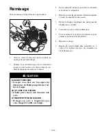 Preview for 87 page of Maruyama E23 Owner'S/Operator'S Manual