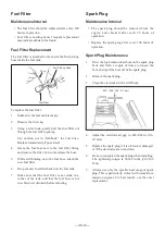 Preview for 20 page of Maruyama E300S Owner'S/Operator'S Manual