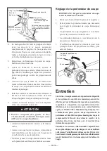 Preview for 67 page of Maruyama E300S Owner'S/Operator'S Manual