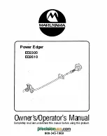 Maruyama ED2300 Owner'S/Operator'S Manual preview