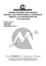 Maruyama EH230D Owner'S/Operator'S Manual preview