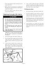 Предварительный просмотр 18 страницы Maruyama EH230DSL Owner'S/Operator'S Manual