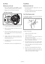 Предварительный просмотр 20 страницы Maruyama EH230DSL Owner'S/Operator'S Manual