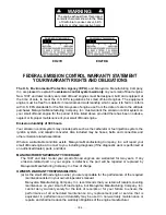 Предварительный просмотр 4 страницы Maruyama EH27D Owner'S/Operator'S Manual