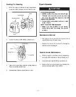 Предварительный просмотр 20 страницы Maruyama EHT2300D Owner'S/Operator'S Manual