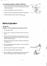 Предварительный просмотр 14 страницы Maruyama EHT2321D Owner'S/Operator'S Manual