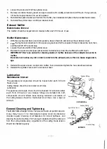 Предварительный просмотр 24 страницы Maruyama EHT2321D Owner'S/Operator'S Manual