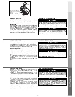 Предварительный просмотр 13 страницы Maruyama HT230 Owner'S And Operator'S Manual