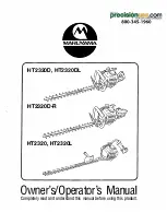 Предварительный просмотр 1 страницы Maruyama HT2320 Owner'S/Operator'S Manual