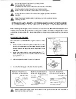 Предварительный просмотр 17 страницы Maruyama HT2321 Owner'S/Operator'S Manual