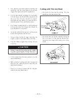 Preview for 16 page of Maruyama M-LINE MT23L Owner'S/Operator'S Manual