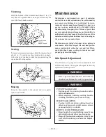 Preview for 17 page of Maruyama M-LINE MT23L Owner'S/Operator'S Manual