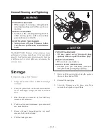 Preview for 22 page of Maruyama M-LINE MT23L Owner'S/Operator'S Manual