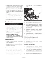 Preview for 68 page of Maruyama M-LINE MT23L Owner'S/Operator'S Manual