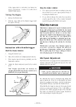 Preview for 19 page of Maruyama M270QC Owner'S/Operator'S Manual