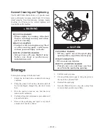 Preview for 23 page of Maruyama M27QC Owner'S/Operator'S Manual