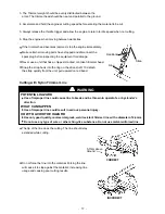 Предварительный просмотр 18 страницы Maruyama MC-E Owner'S/Operator'S Manual