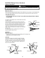 Preview for 29 page of Maruyama MC-E Owner'S/Operator'S Manual