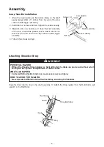 Preview for 6 page of Maruyama MC2602RS Owner'S/Operator'S Manual