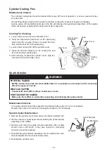 Preview for 13 page of Maruyama MC2602RS Owner'S/Operator'S Manual