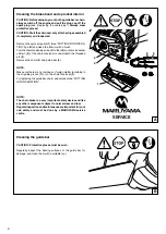 Предварительный просмотр 21 страницы Maruyama MCV51 Instruction Manual