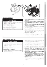 Предварительный просмотр 43 страницы Maruyama MIP2534S Owner'S/Operator'S Manual